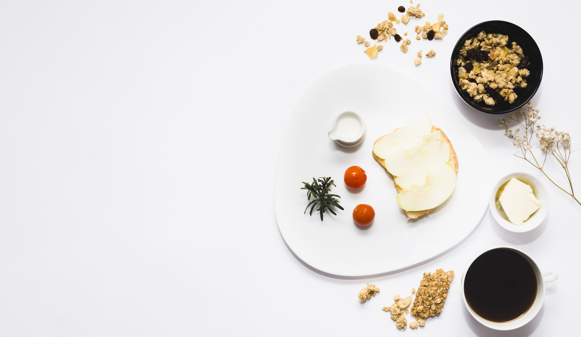 Colazione gourmet durante una lezione pratica
